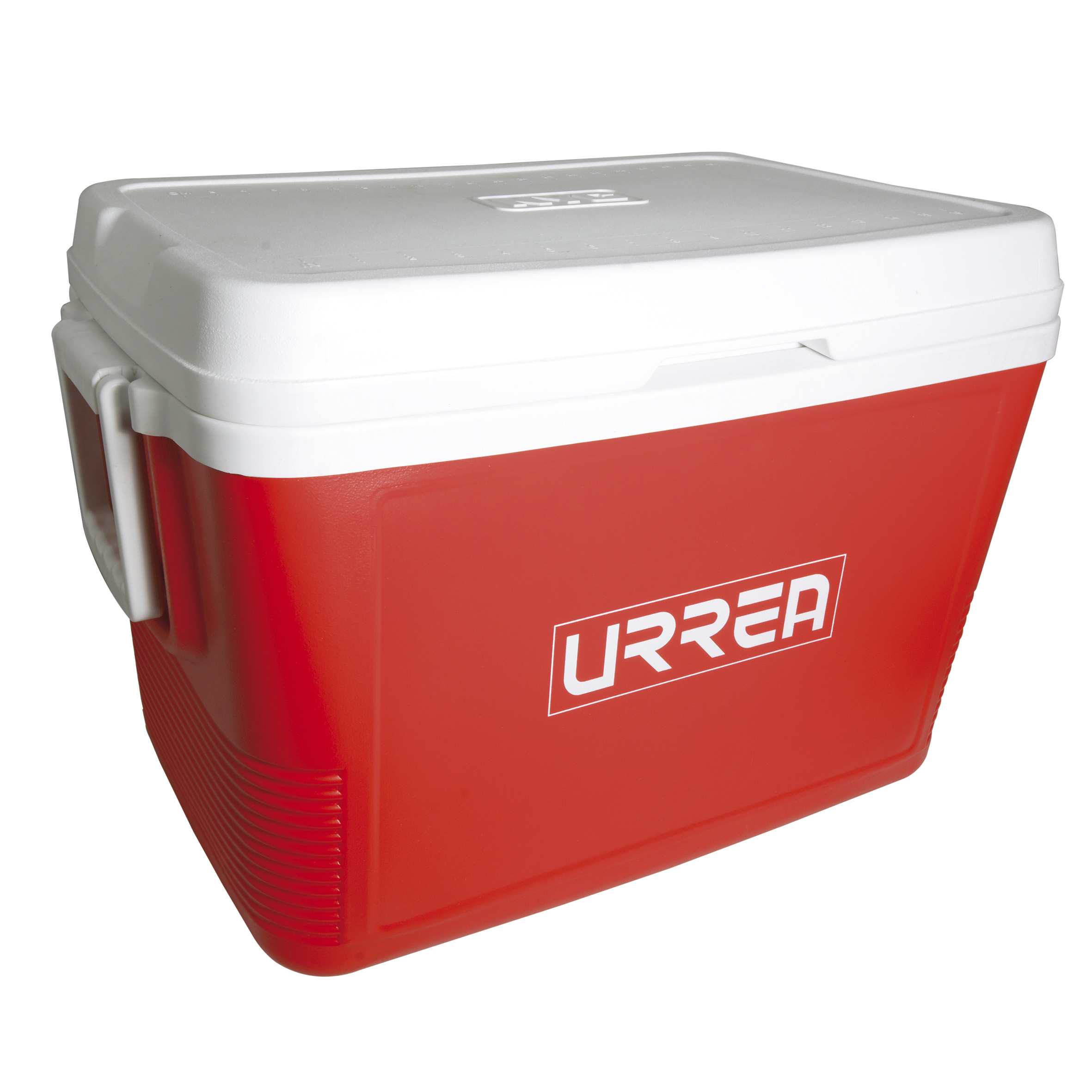 Hielera roja de 50 lt 63 cm x 41 cm x 36 cm