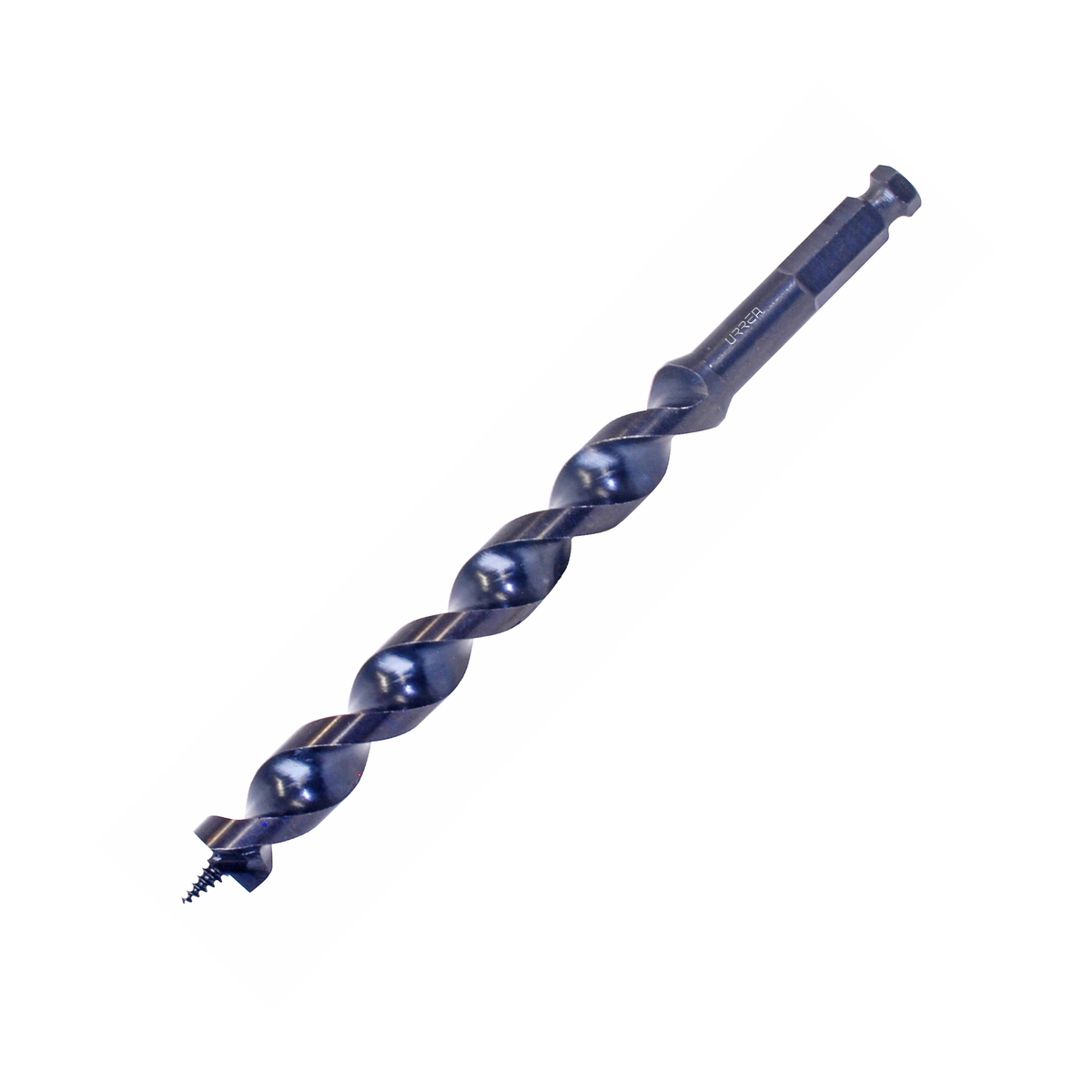 Broca para madera de acero al carbono tipo gusano 1/4" zanco de 1/4"