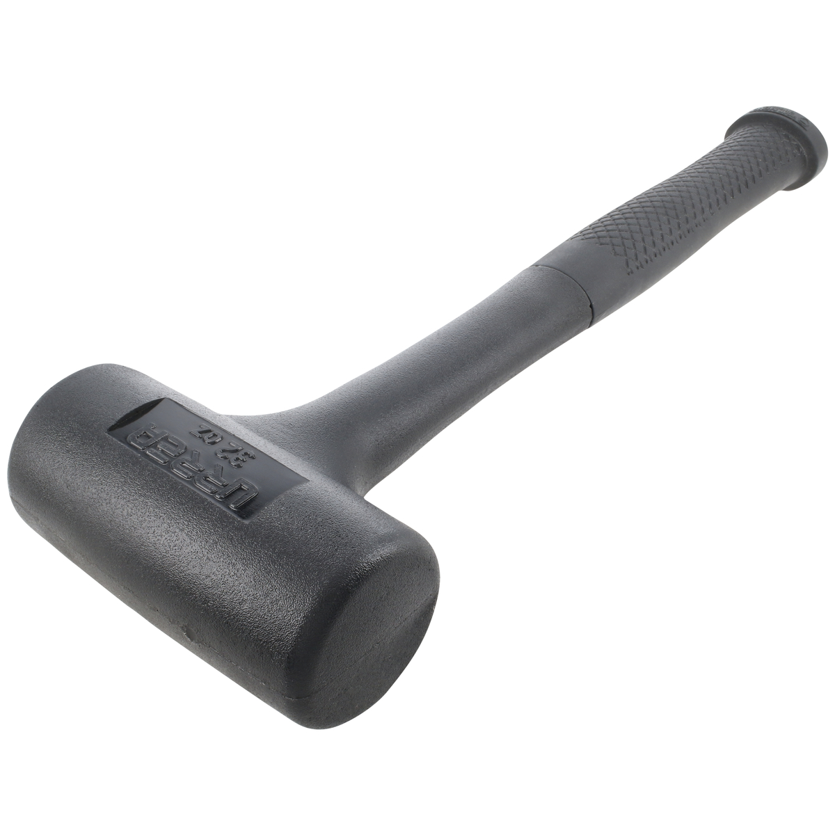 Mazo de golpe seco tapas fijas de alto impacto con mango 11-29/64", 32 oz