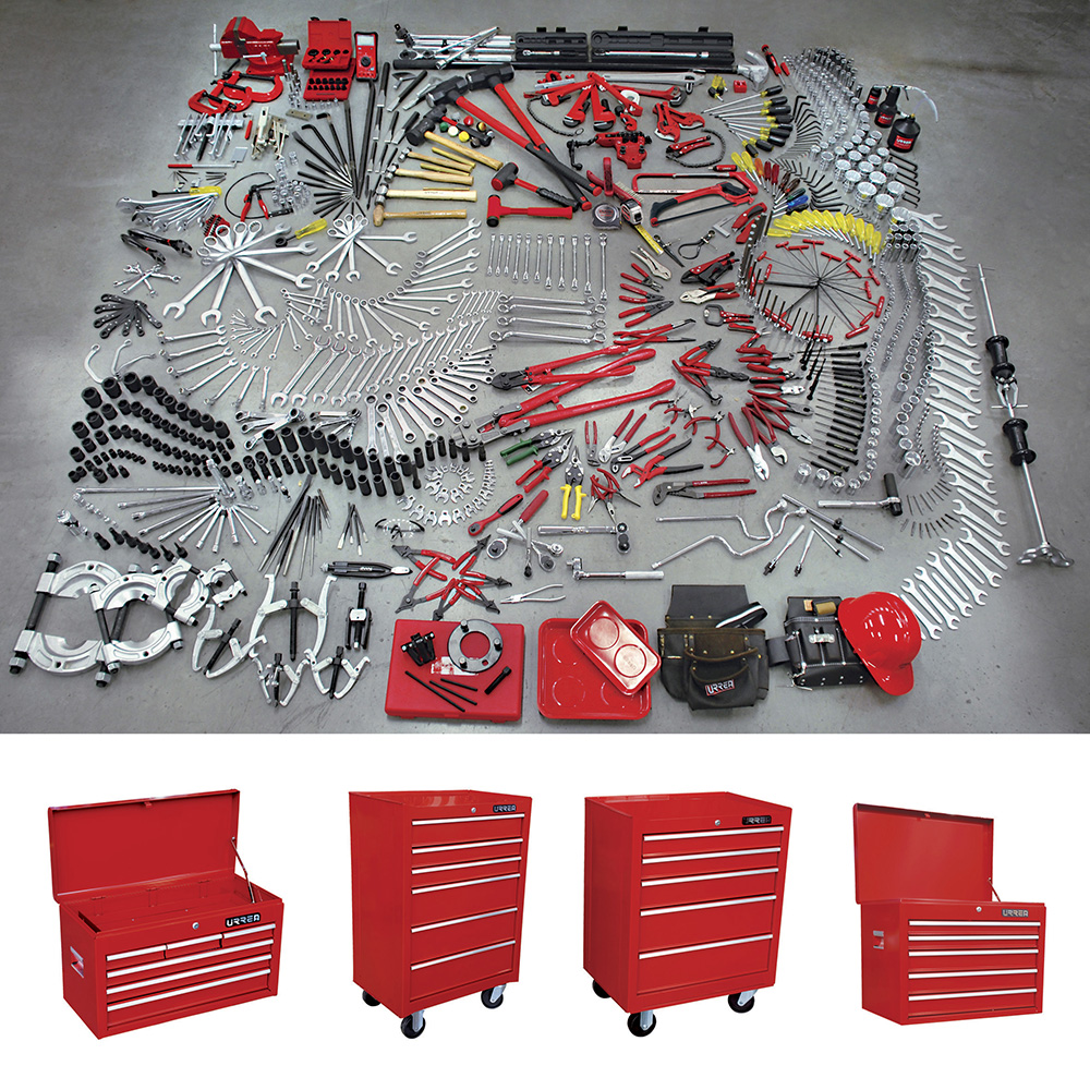 Juego maestro industrial combinado 937 piezas, con gabinetes EX27M5, EX27M6, EX27S6