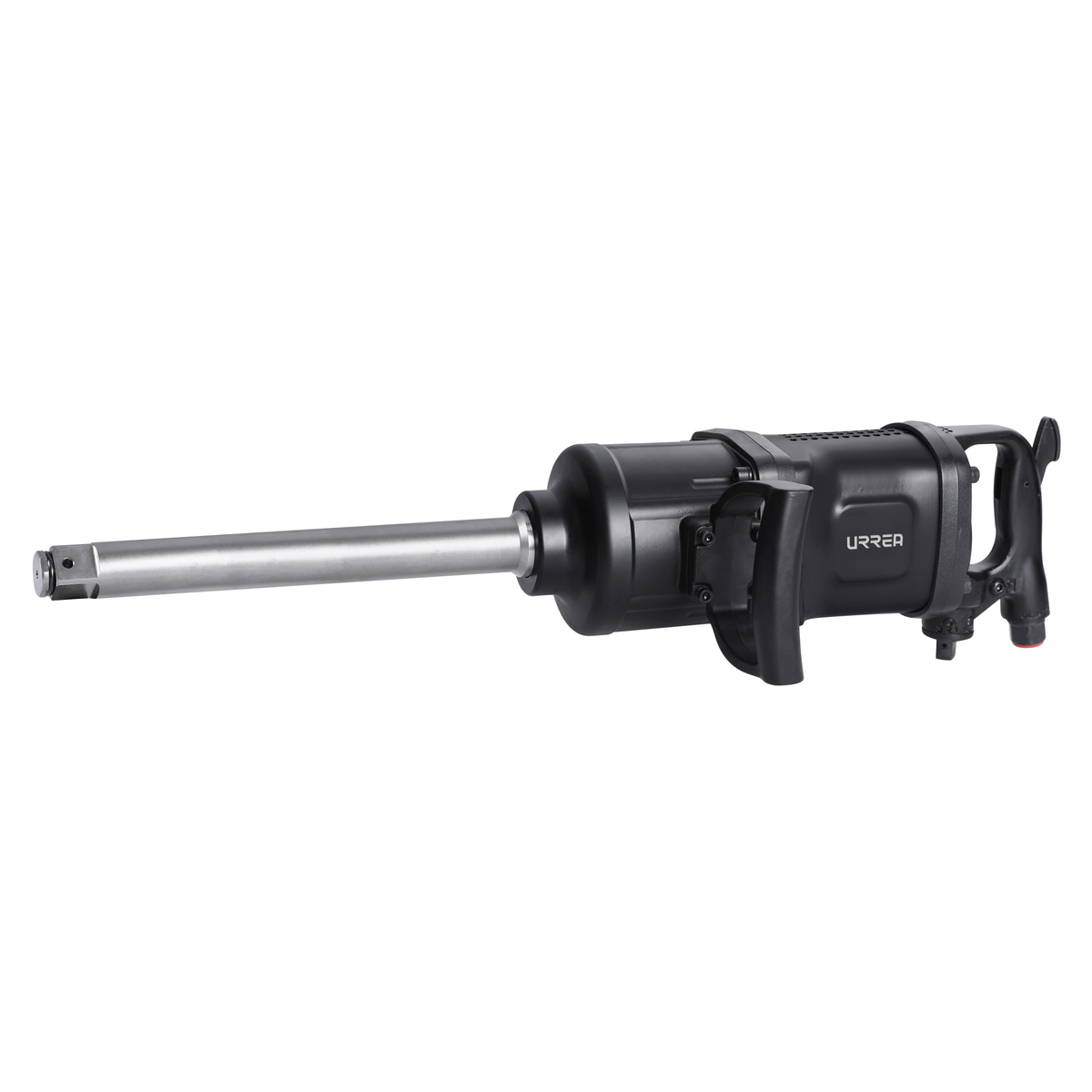Pistola de impacto neumática cuadro de 1" 4,500 ft-lb con extensión 9" sistema sngl hammer