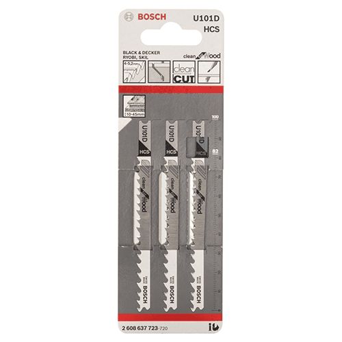SEGUETA TIPO U, MADERA U101D (C/U)
