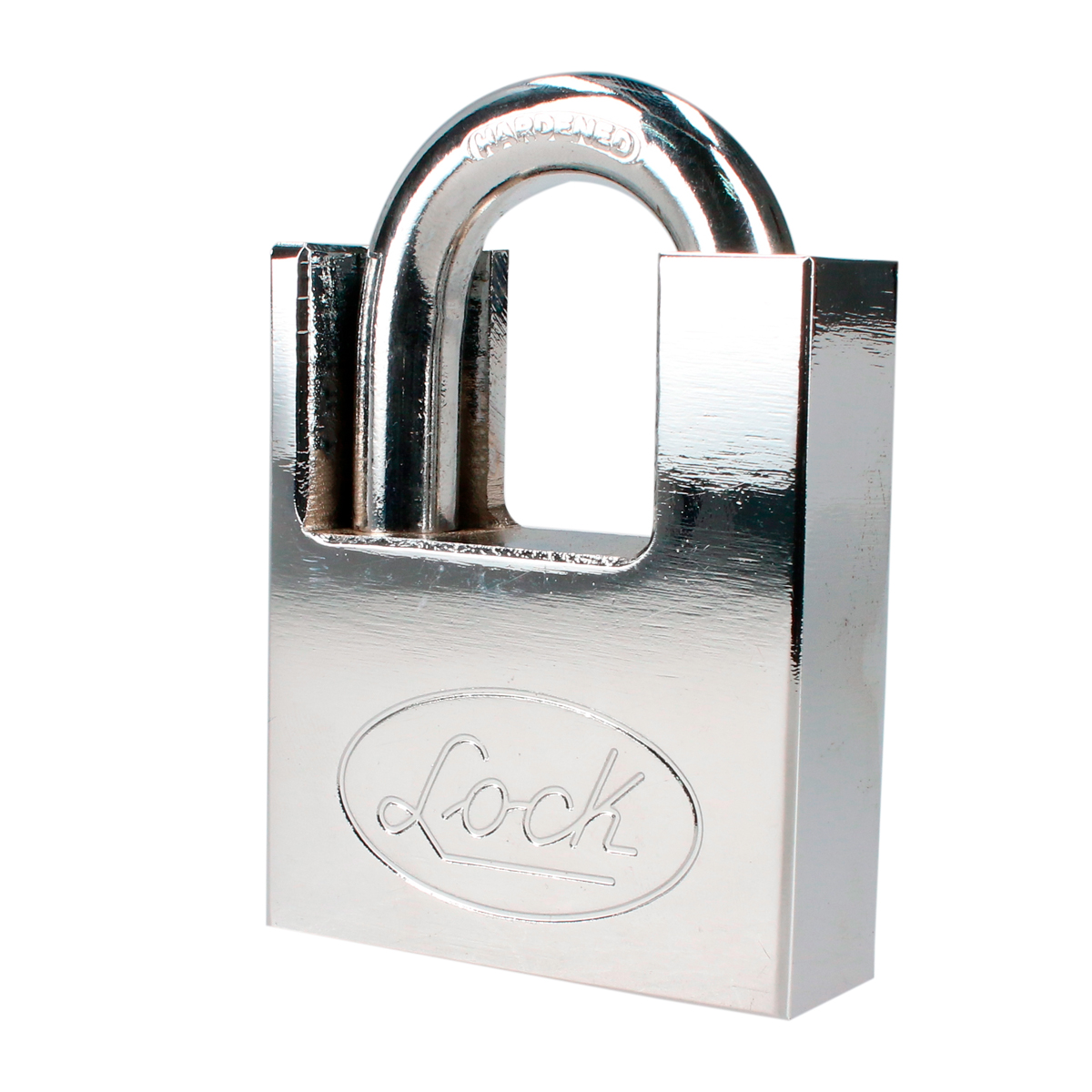 Candado antipalanca doble cerrojo 60 mm, llave de disco