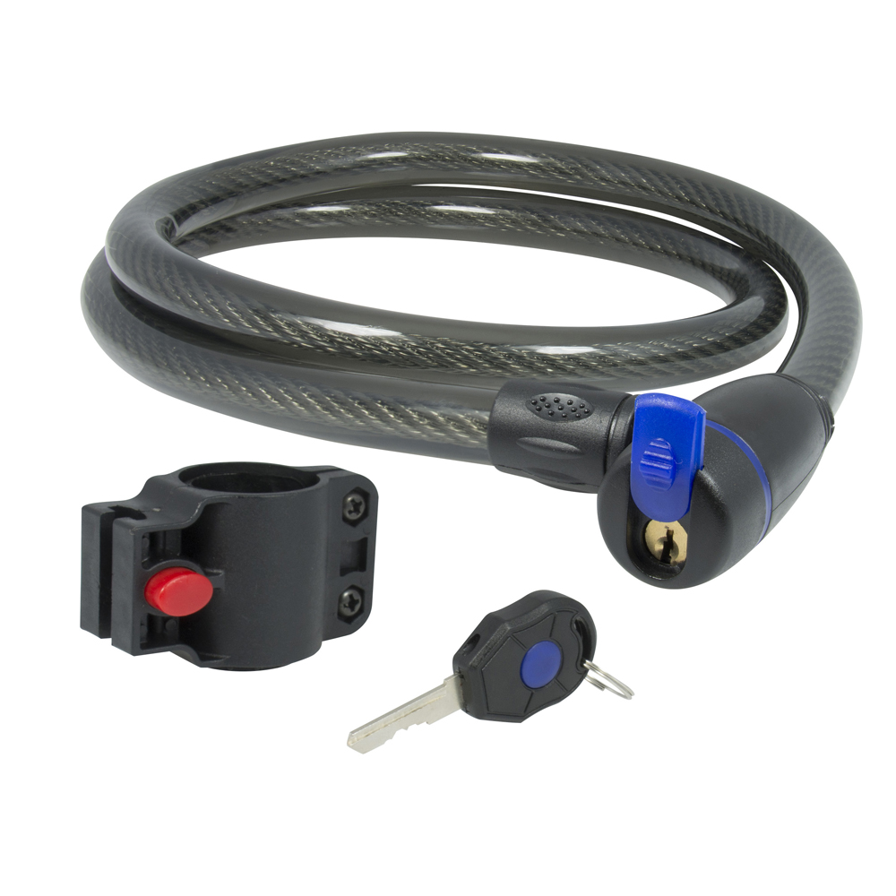Candado de cable con llave estándar 1.8 cm x 1.20 m