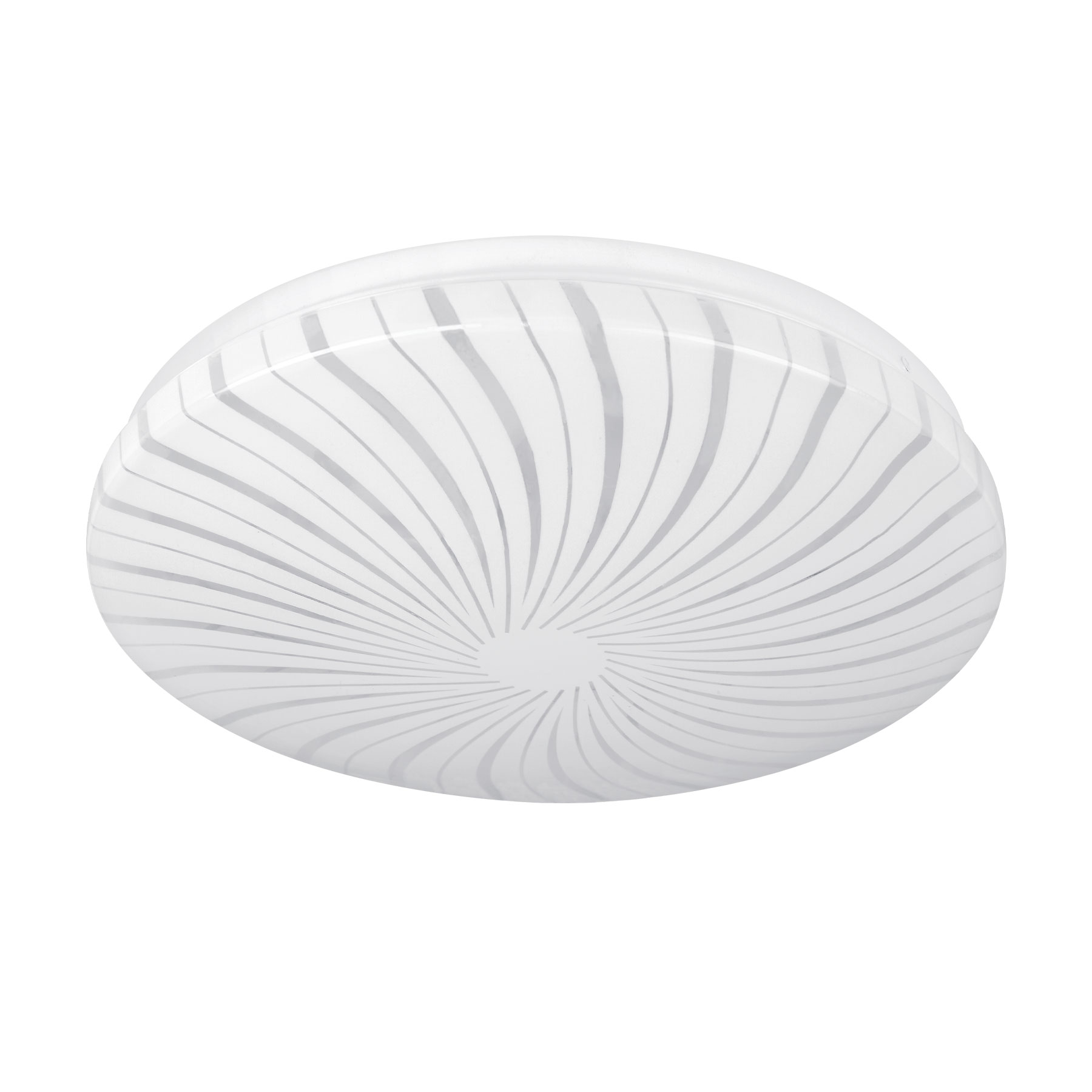 Luminario LED plafón decorativo 8W 3000K, espiral, BASIC