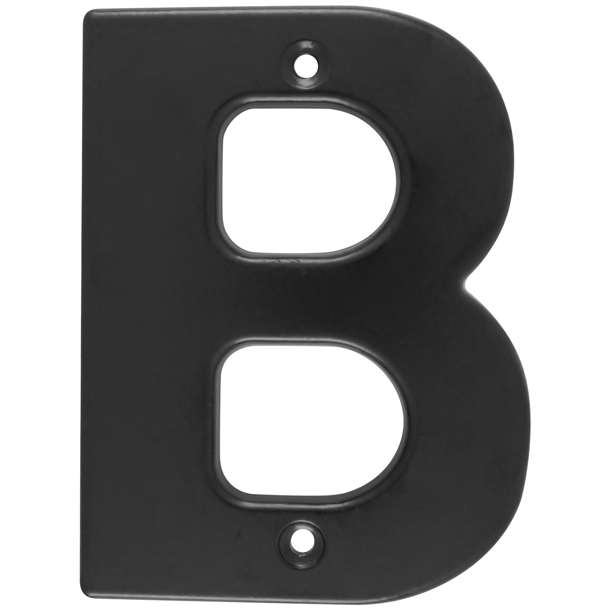 Letra B bold 4" negro