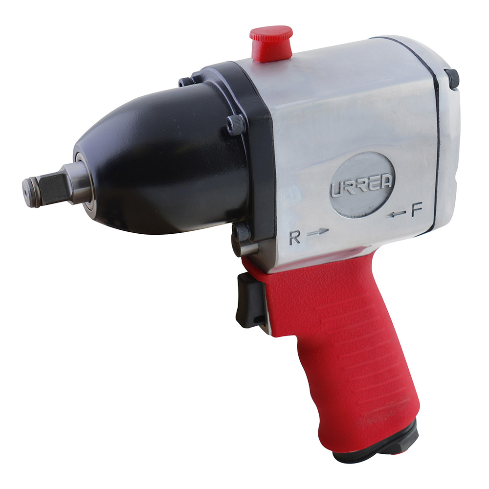 Pistola de impacto neumática cuadro de 1/2" 420 ft-lb sistema pin clutch