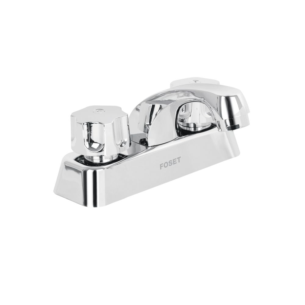 Mezcladora 4' lavabo, ABS, hexagonal, BASIC