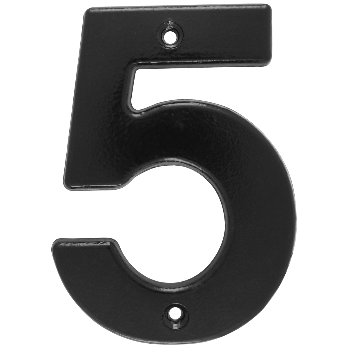 Número 5 bold 4" negro