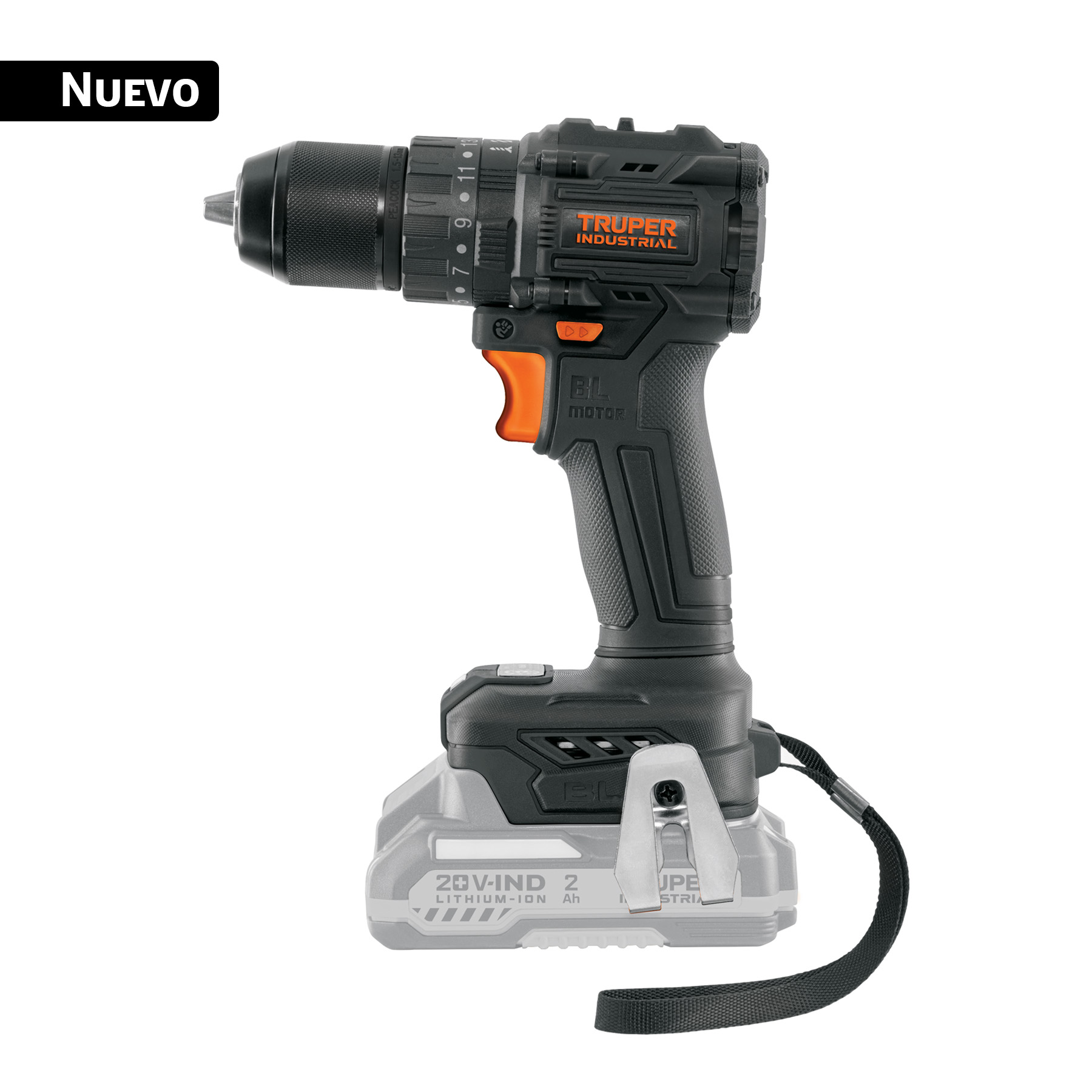 Rotomartillo/destornillador 1/2', 20V, 70Nm, sin accesorios
