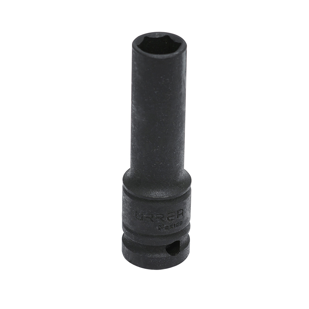 Dado de impacto pared delgada cuadro de 1/2", 6 puntas, en pulgadas, 7/16"