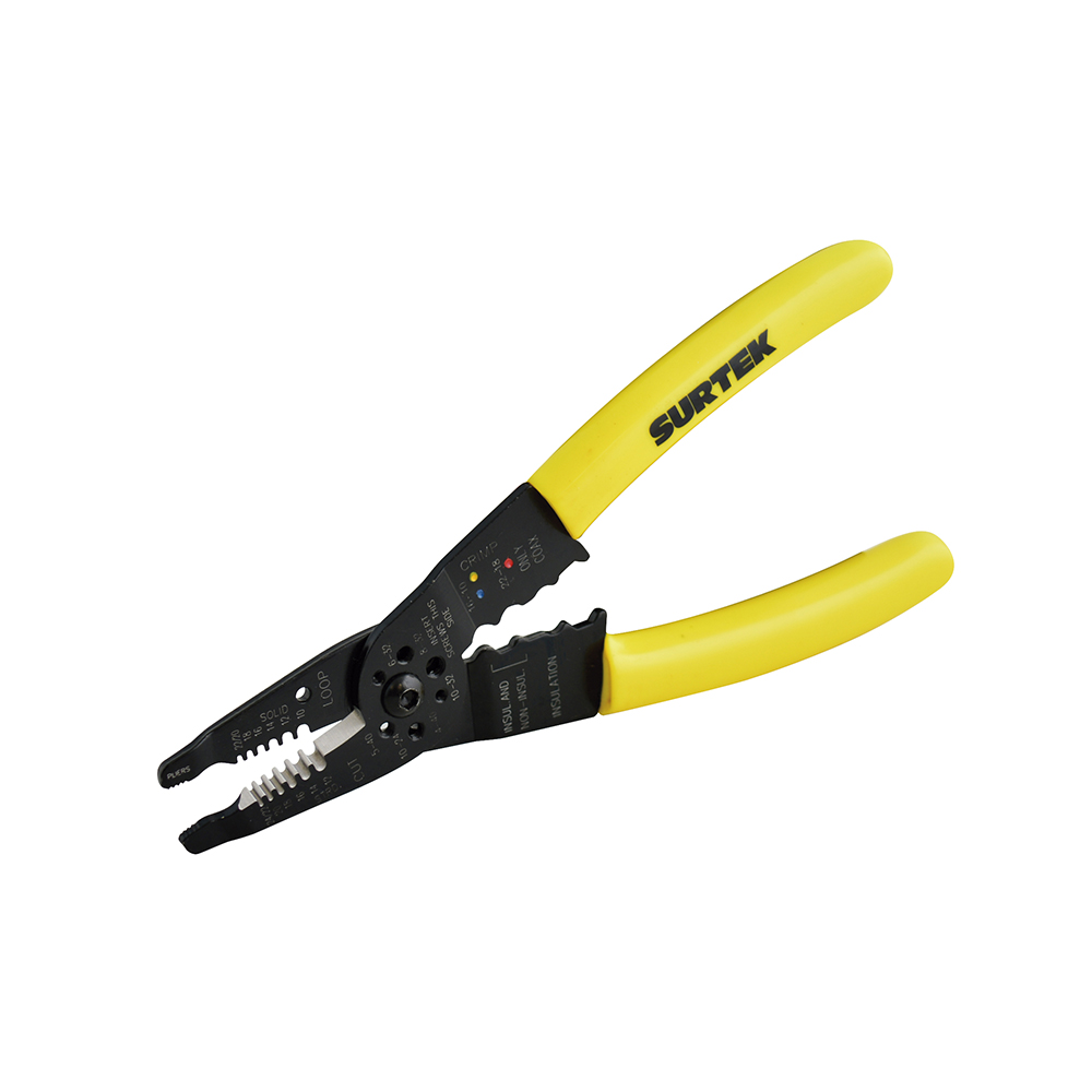 Pinza pelacable 10-22 AWG de 8"