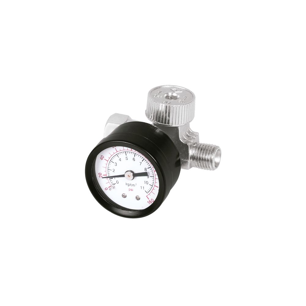 Regulador de aire con manómetro, cuerda 1/4' NPT, TRUPER