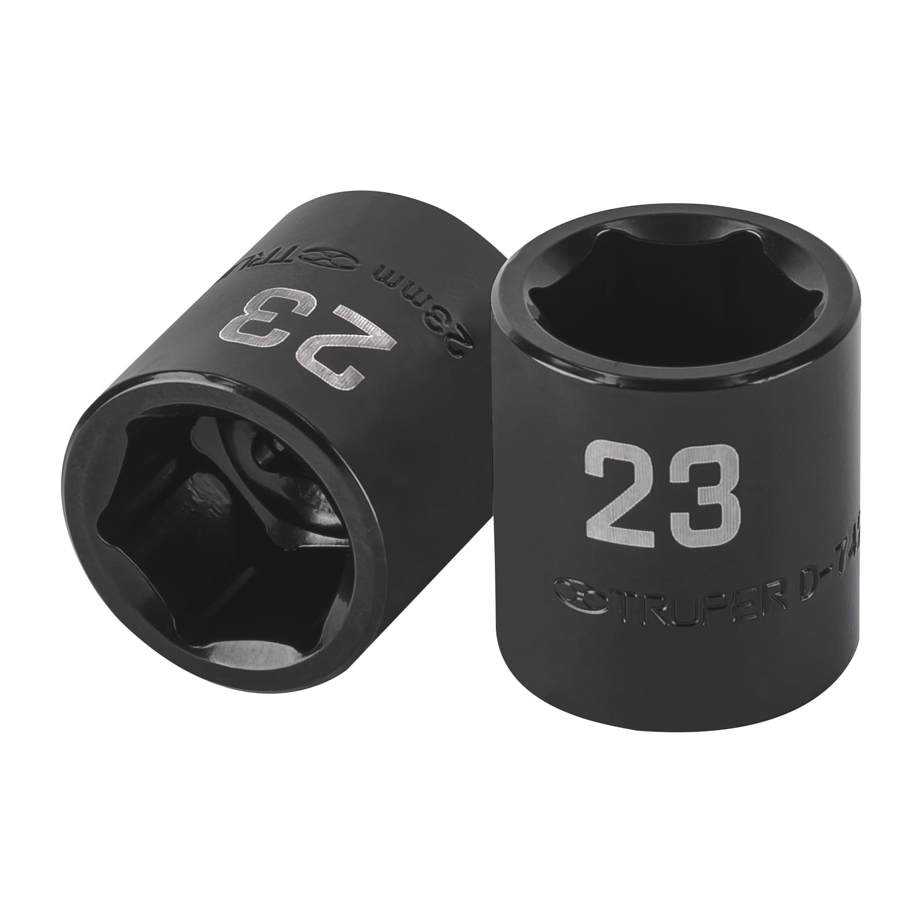 Dado de impacto de 23 mm, 6 puntas, cuadro 1/2', TRUPER