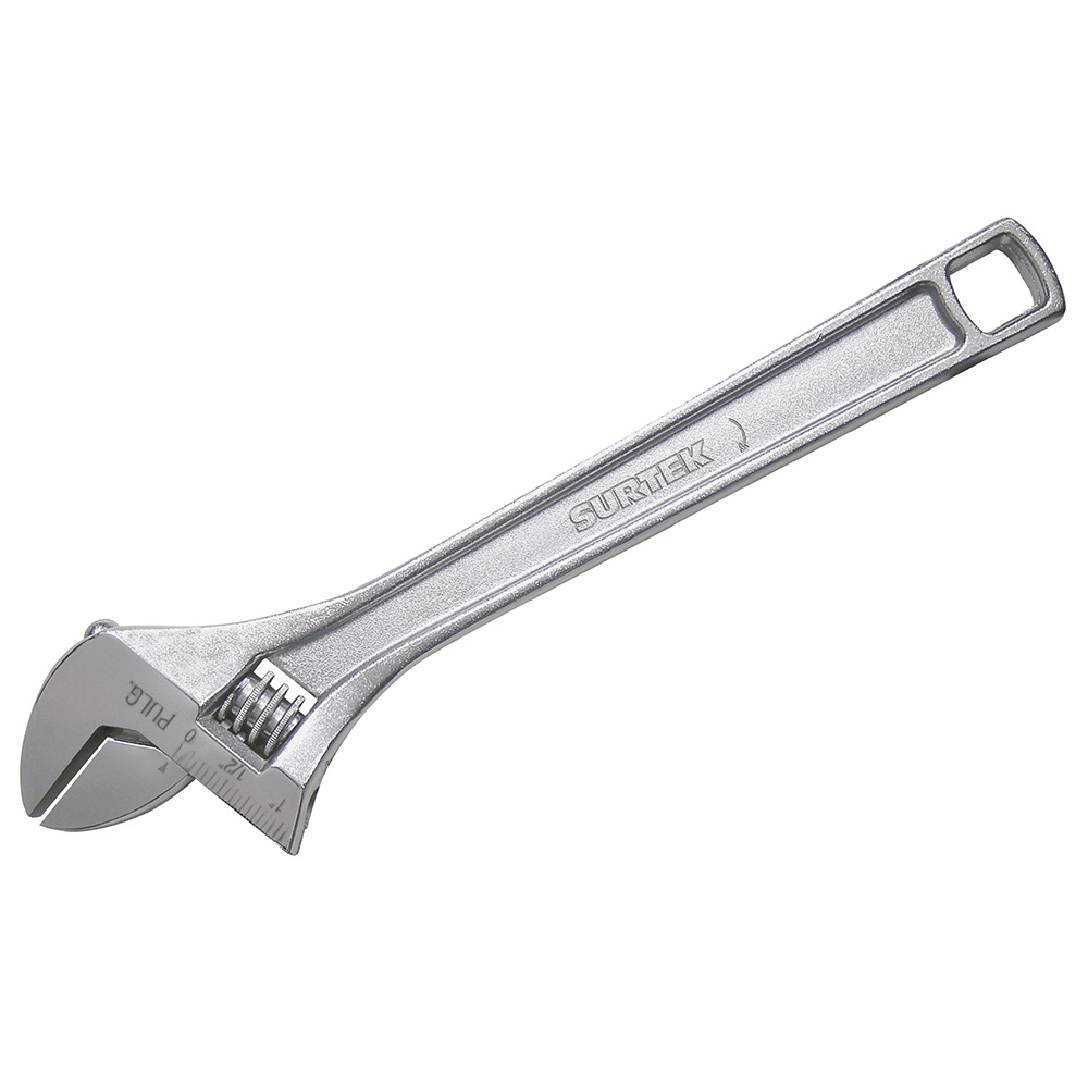 Llave ajustable cromada 10" 1-1/8"