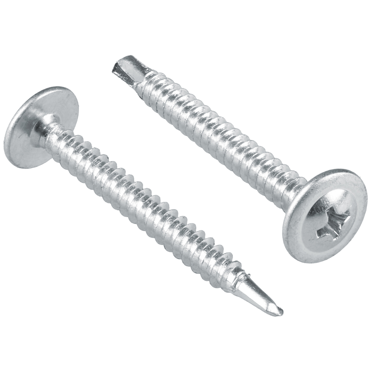Pija cabeza de cruz punta de broca 1-1/4" x #8, 100 piezas