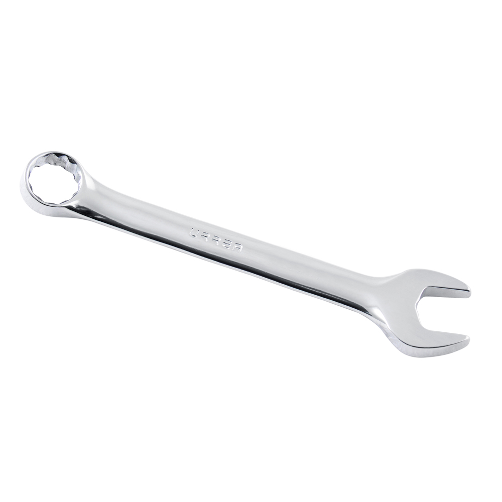 Llave combinada corta pulido espejo métrica, 12 puntas, 9 mm