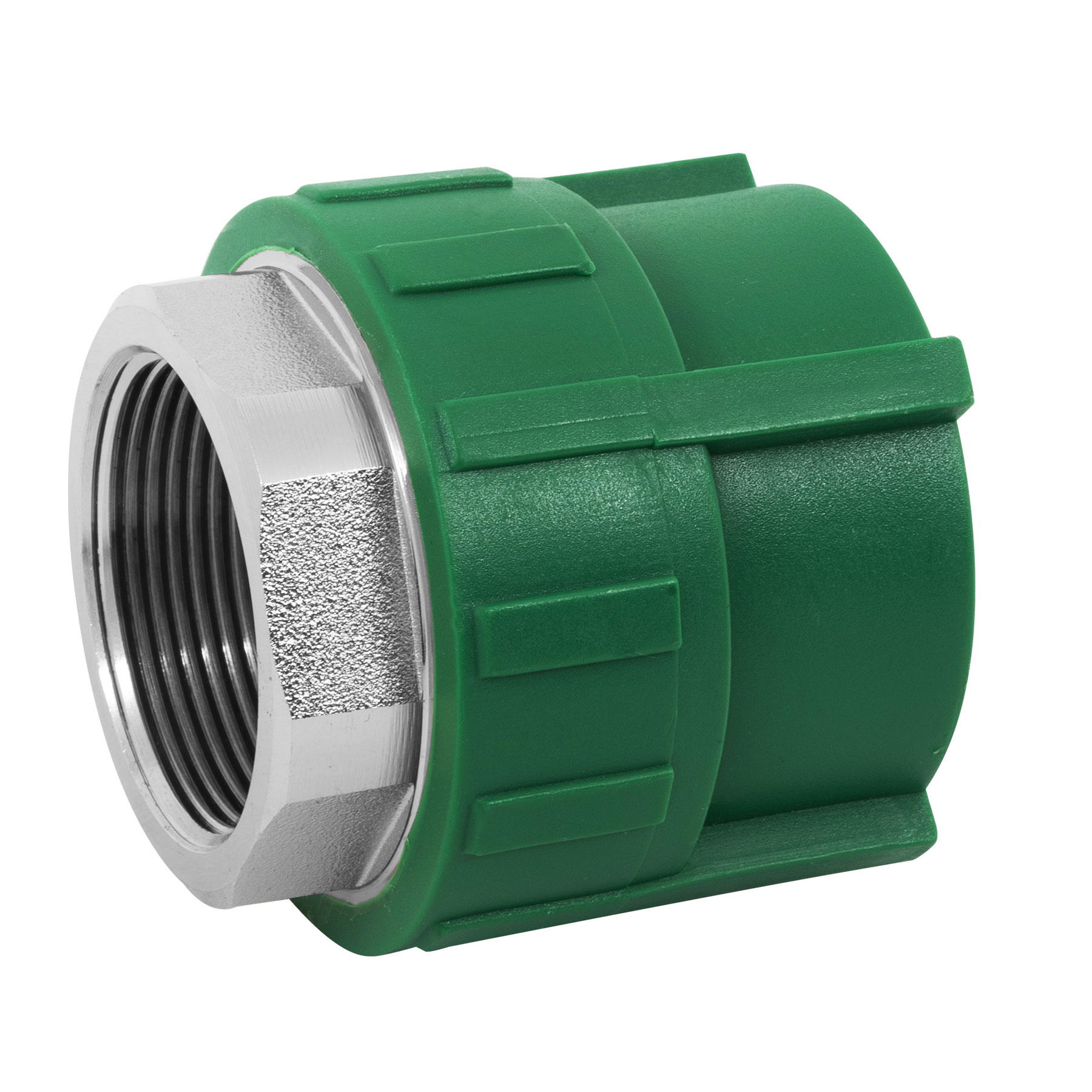 Adaptador PPR 1-1/2' hembra con inserto metálico, FOSET