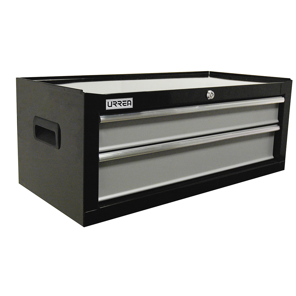 Gabinete intermedio 2 gavetas color negro serie H 27"