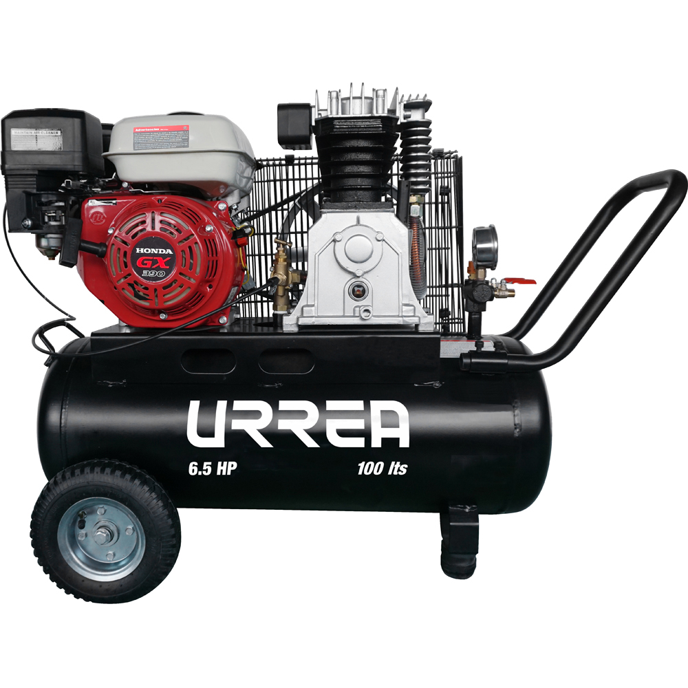 Compresor de aire a gasolina 100 Lt, 6.5 HP