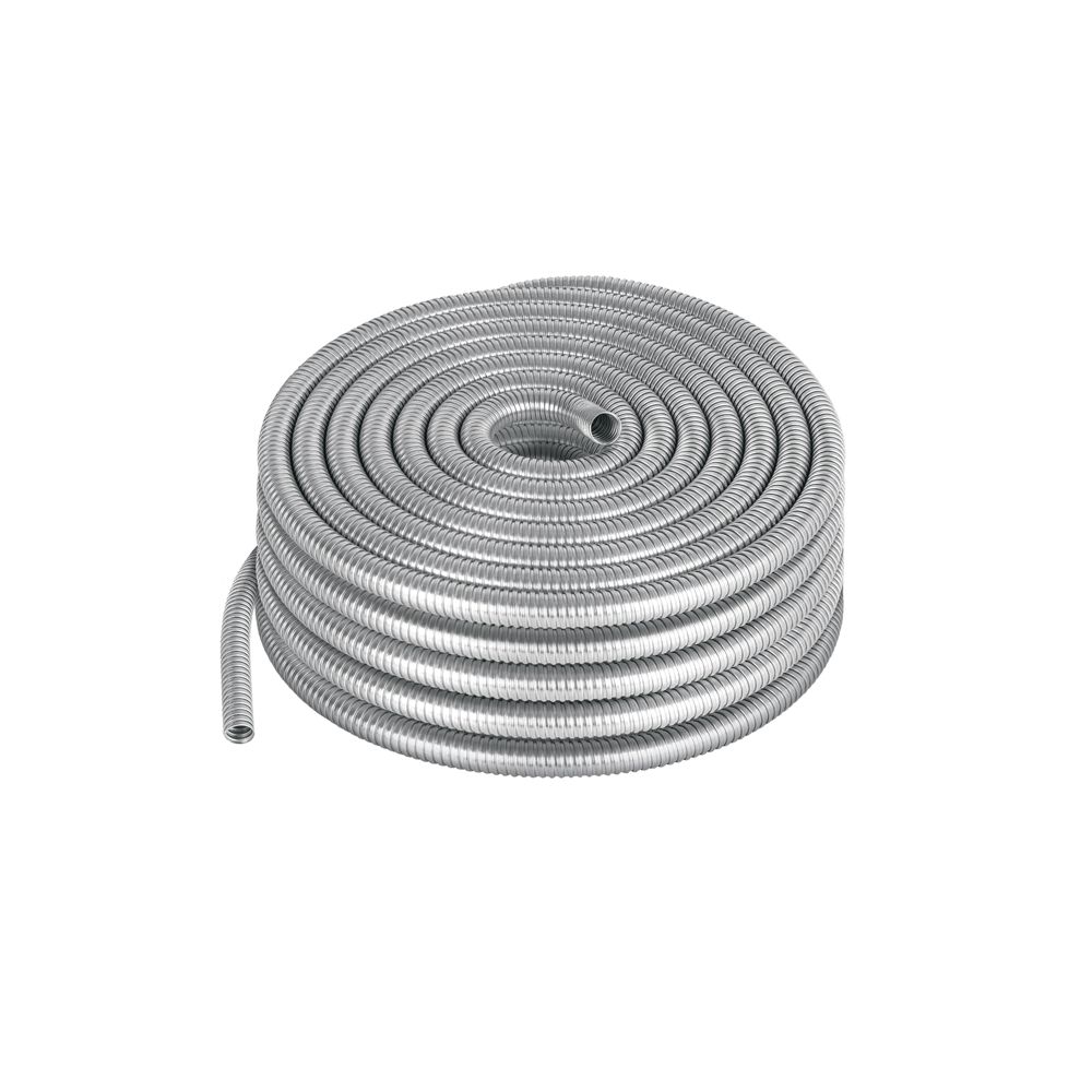 Rollo de 50 m de tubo flexible metálico de 3/4', VOLTECK