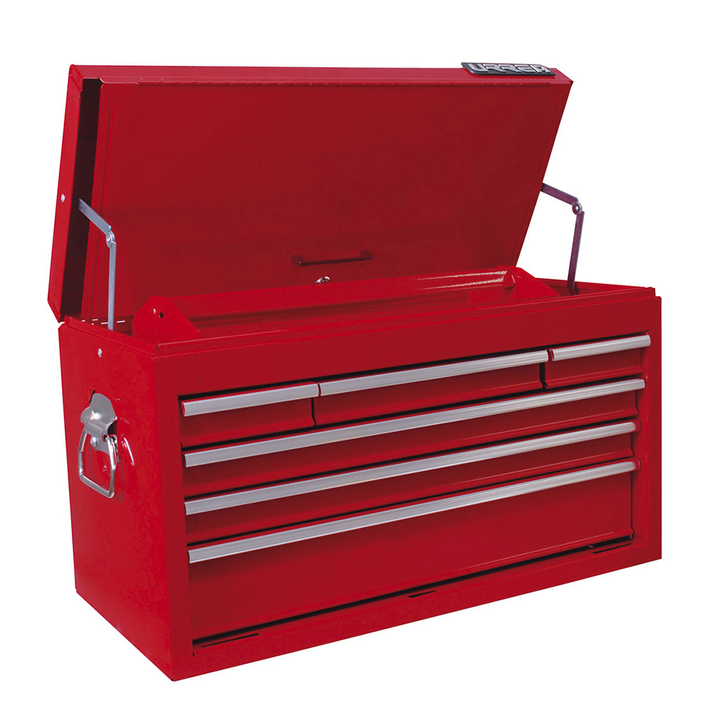 Gabinete superior con 6 gavetas color rojo 27" serie I