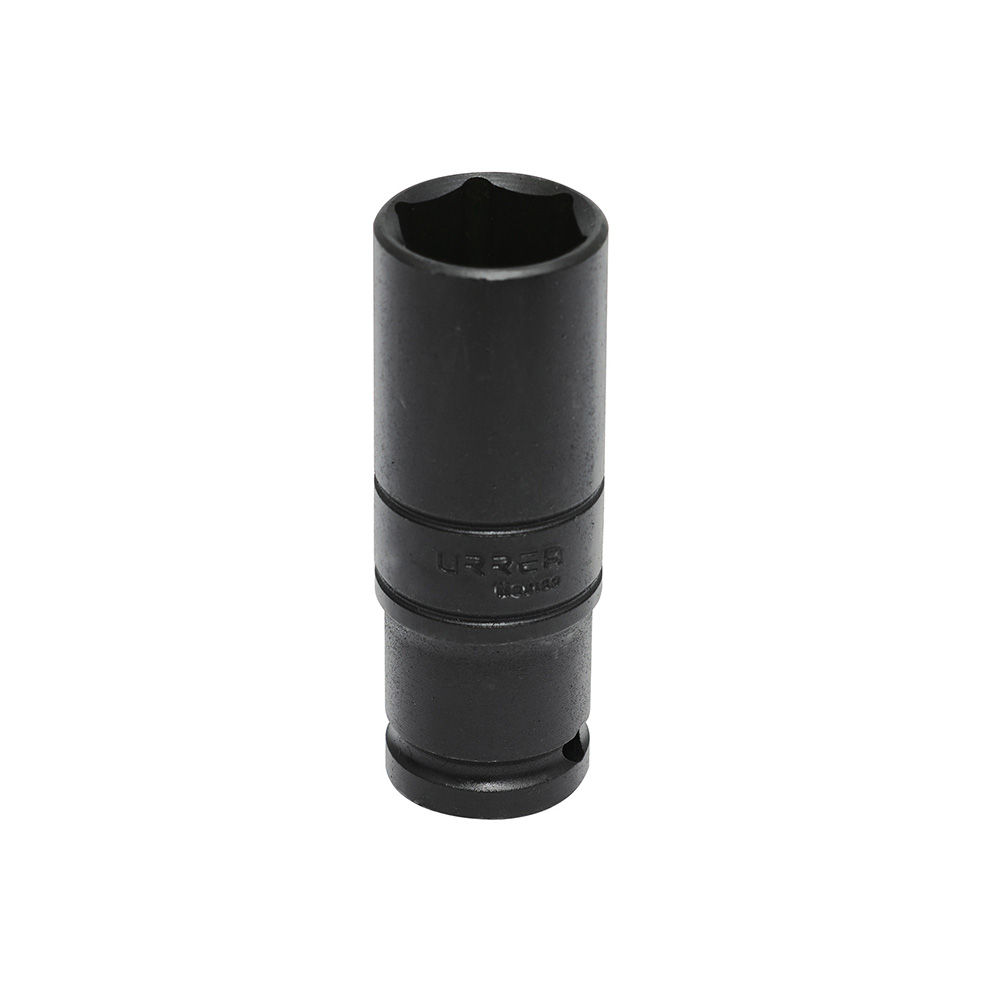 Dado de impacto pared delgada cuadro de 1/2", 6 puntas, en pulgadas, 7/8"