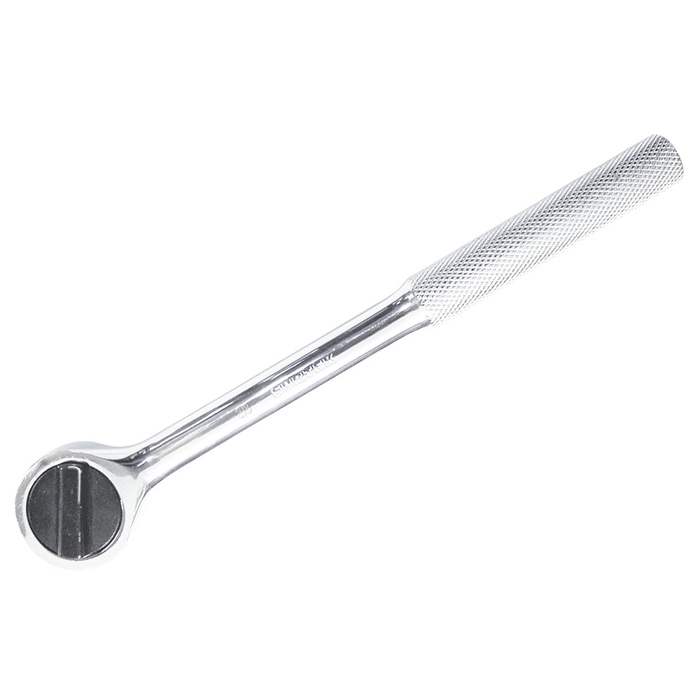 Matraca reversible cabeza redonda, para dado cuadro de 3/8"