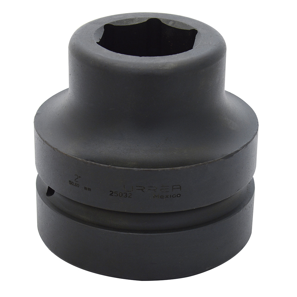 Dado de impacto cuadro de 2-1/2", 6 puntas, en pulgadas, 2"