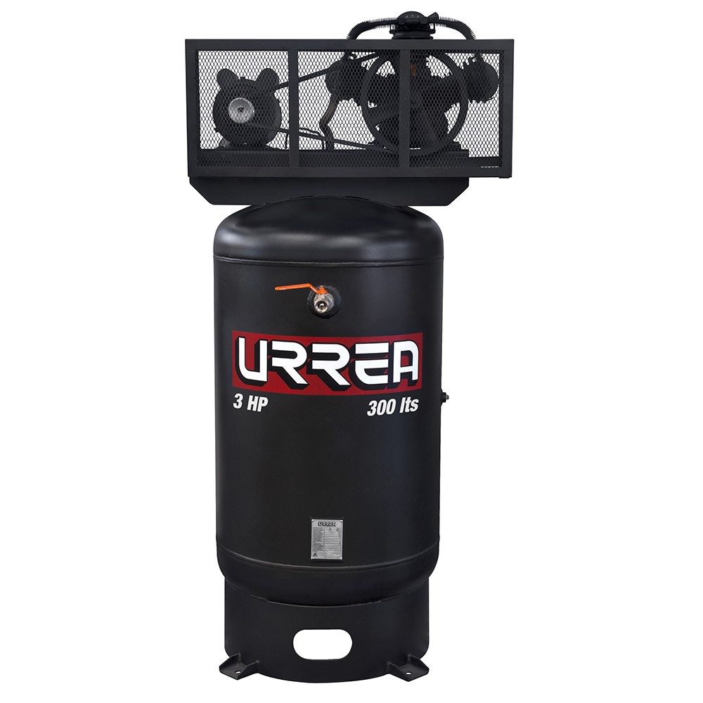 Compresor de aire eléctrico de banda vertical 300 Lt, 3 HP, 127 V - 220V