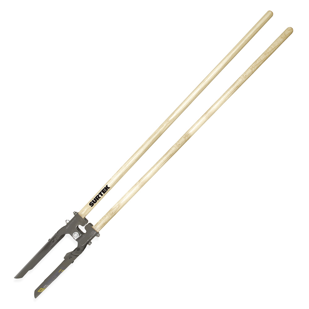 Cavahoyos con mango de fibra de vidrio 48", 6" Atlas