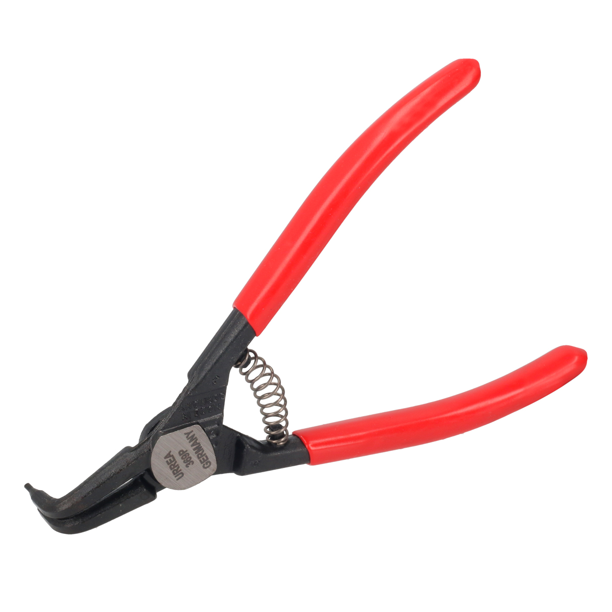 Pinza para anillos de retención con mango rubber grip forjadas tipo externo ángulo de 90°