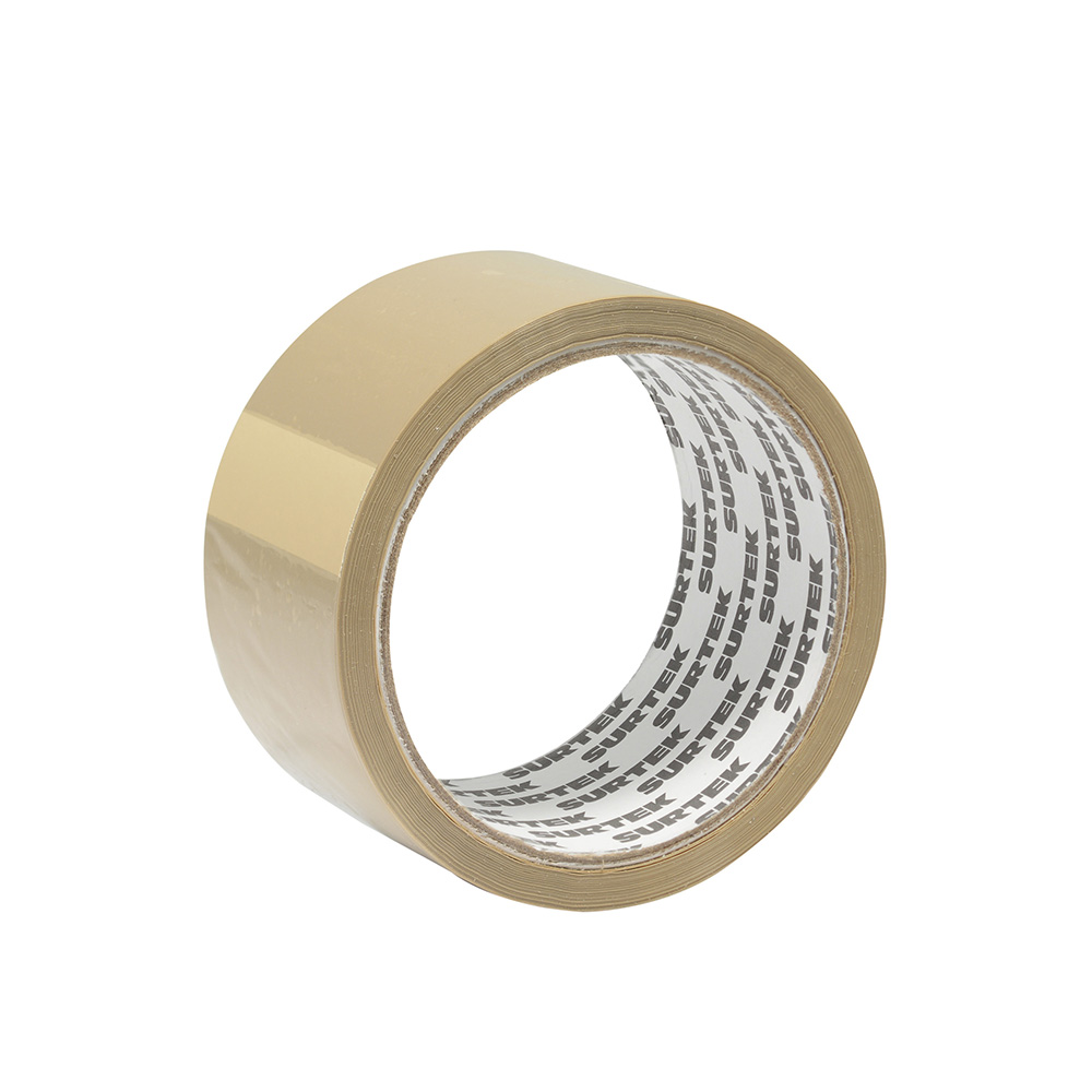Cinta canela hot melt para empacar, 48 mm x 150 m