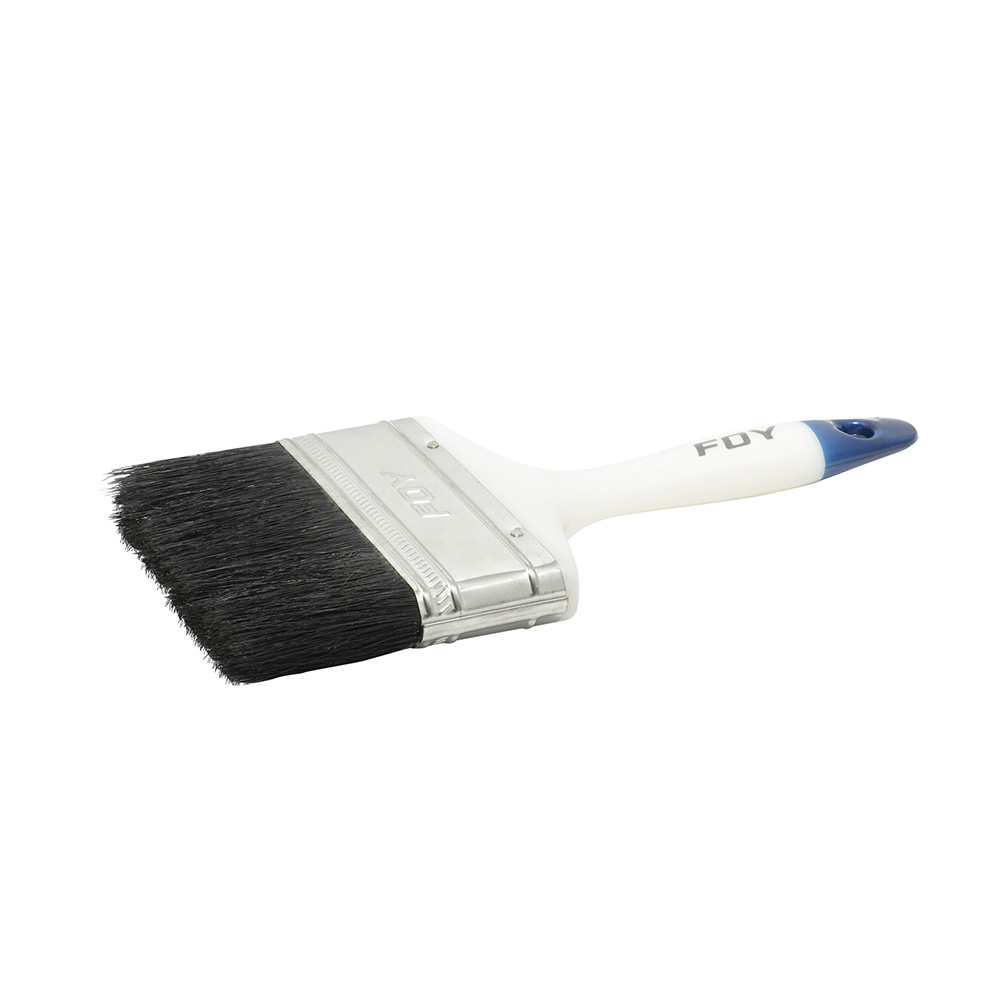 Brocha de cerdas naturales con mango plástico 3" x 44 mm, grosor de cerda 17.9 mm