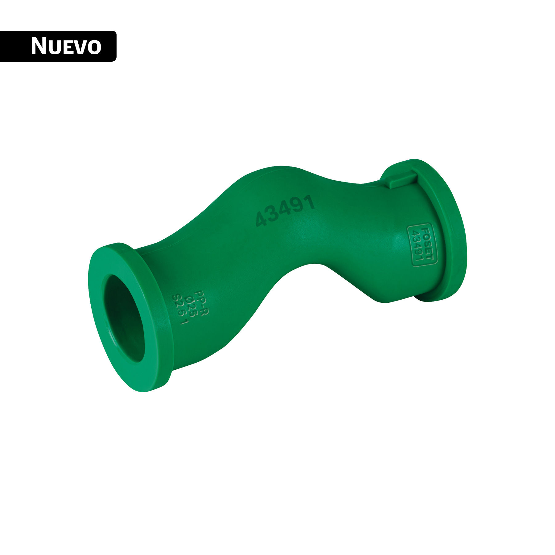 Puente de PPR 3/4' (25 mm), FOSET