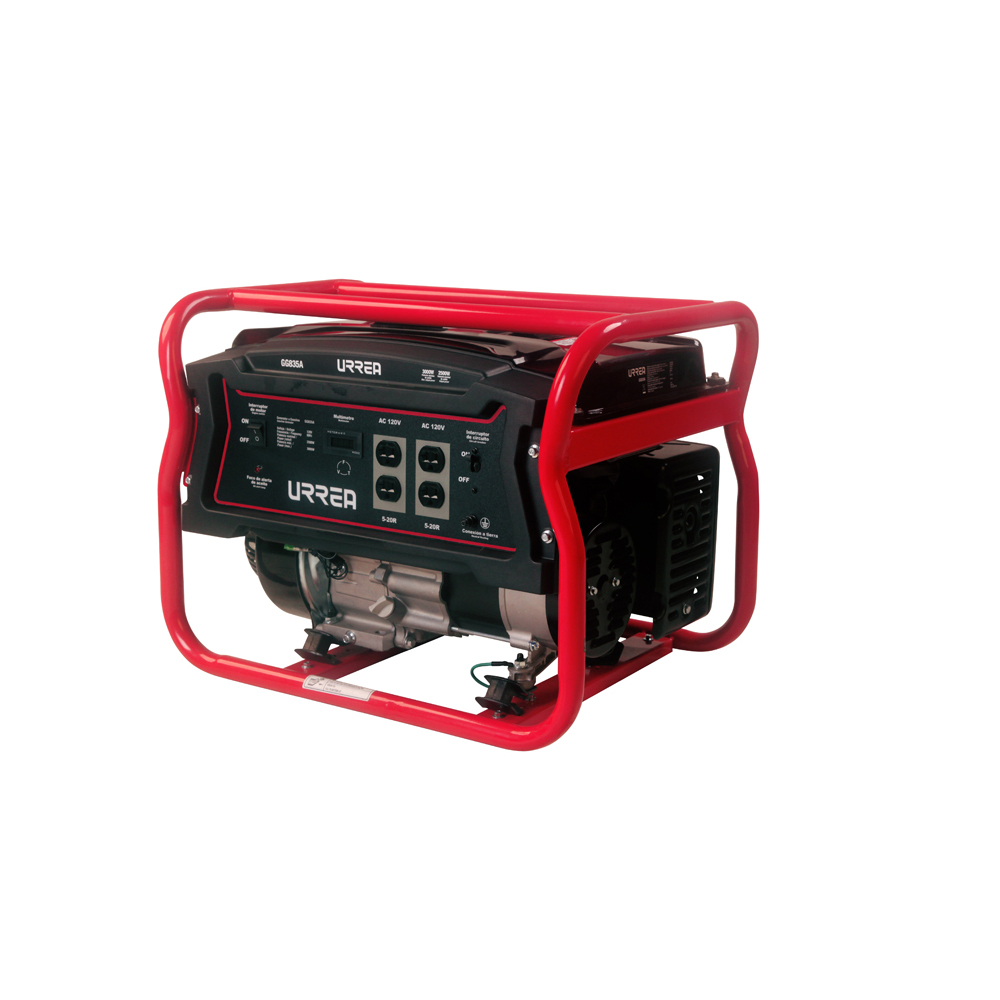 Generador a gasolina 3000 W, 212 cc, voltaje de salida 120 V