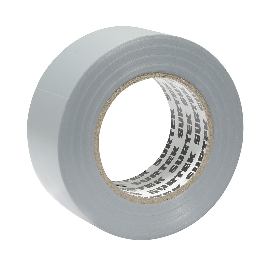 Cinta gris de PVC para ducto, 48 mm x 45.7 m