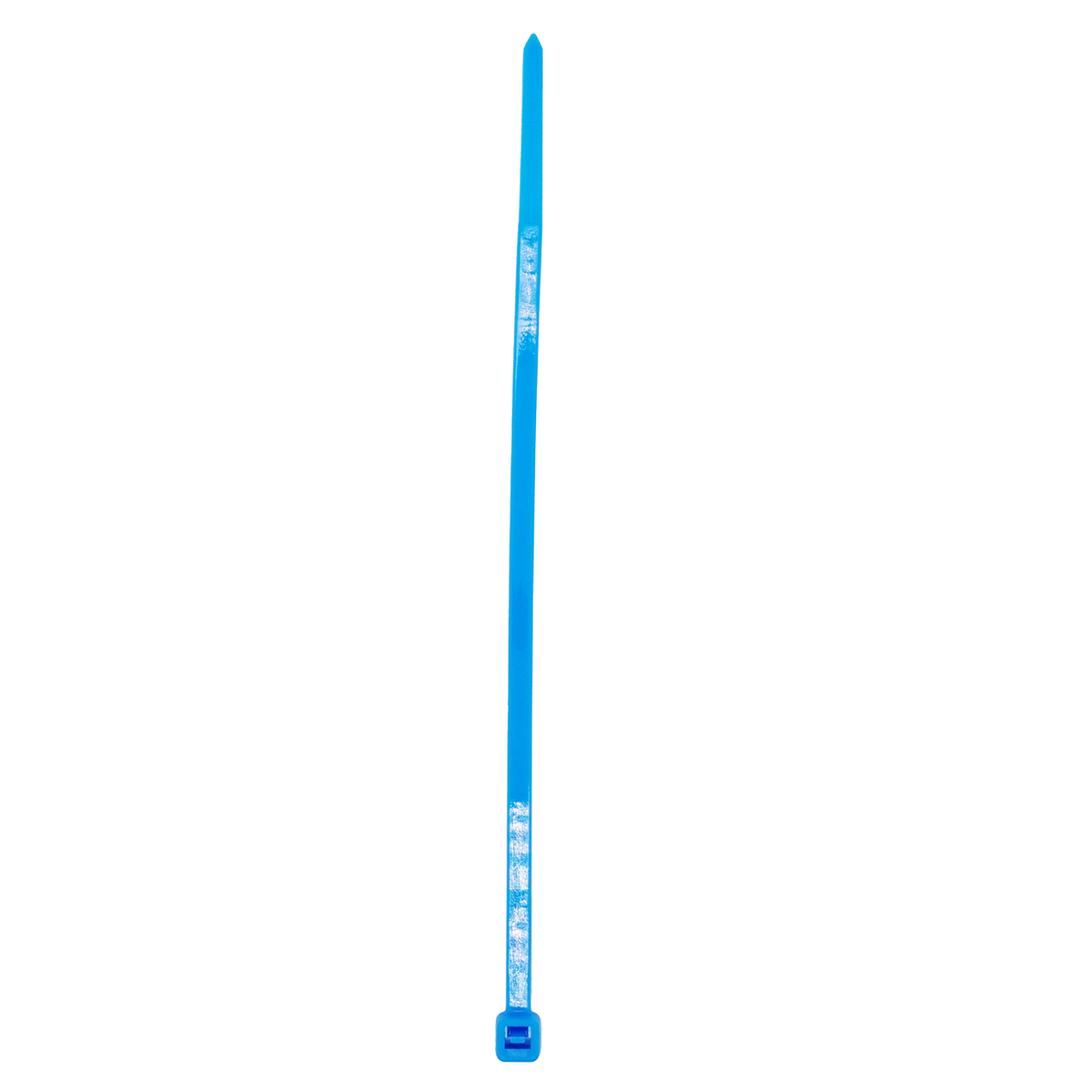 Cinchos plásticos 300 x 4.6 mm, tensión 22 kg de 50 piezas, color azul
