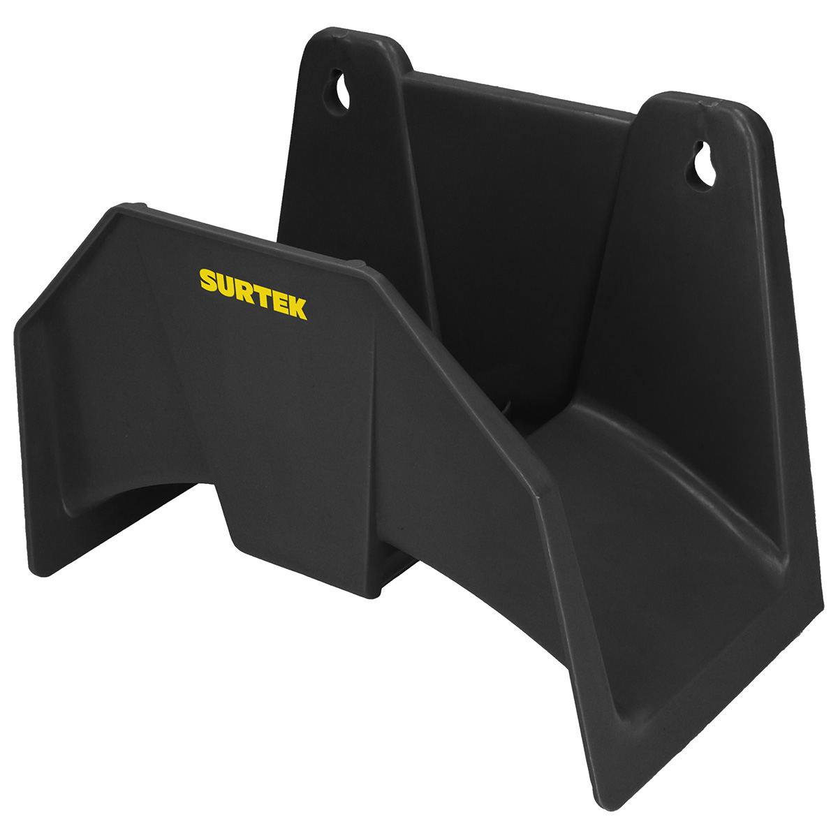 Porta manguera de pared plástico, capacidad de 20 m