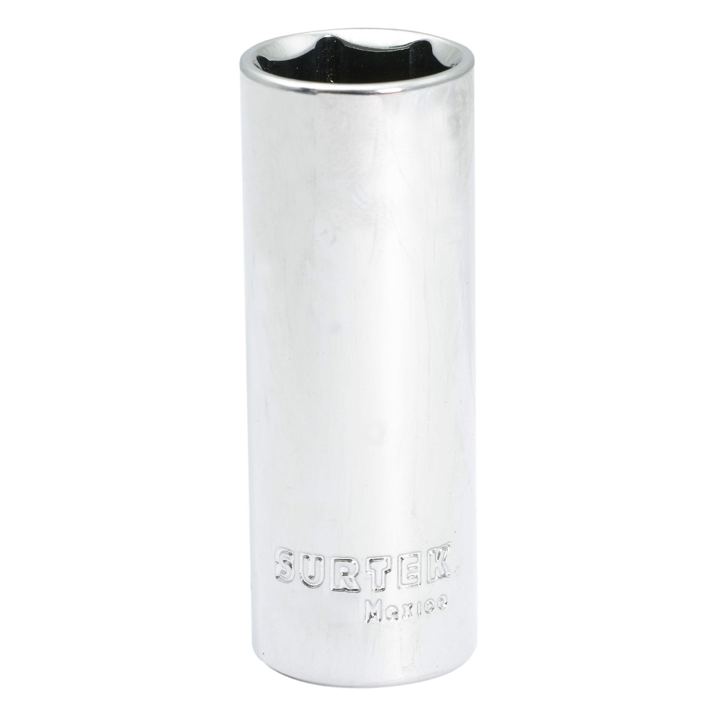 Dado largo cuadro de 3/8", 6 puntas, en pulgadas, 11/16"