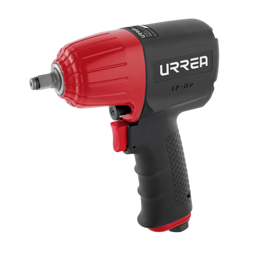 Pistola de impacto neumática cuadro de 3/8" 400 ft-lb sistema twin hammer