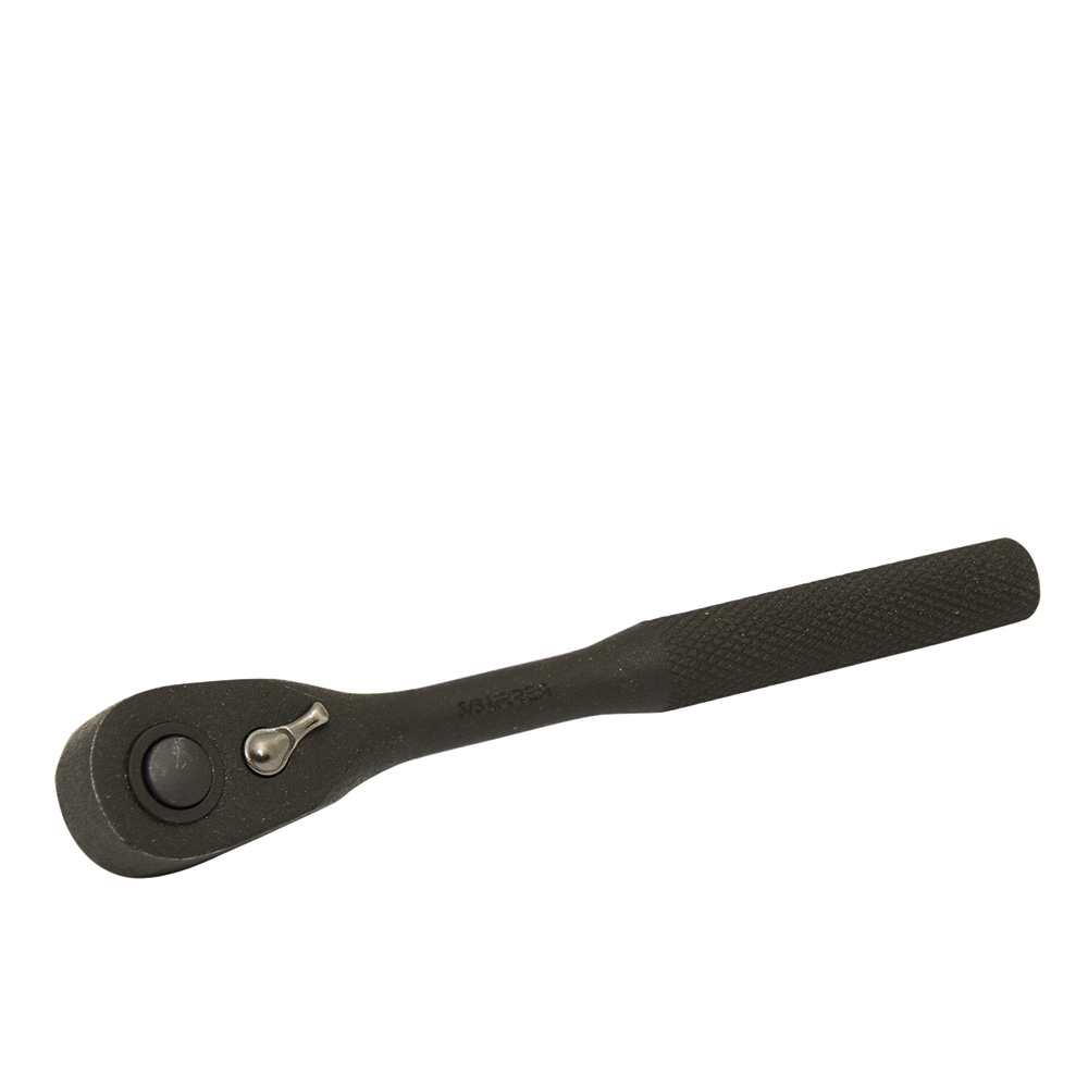 Matraca reversible fosfatizada, quick release, para dado cuadro de 3/8"