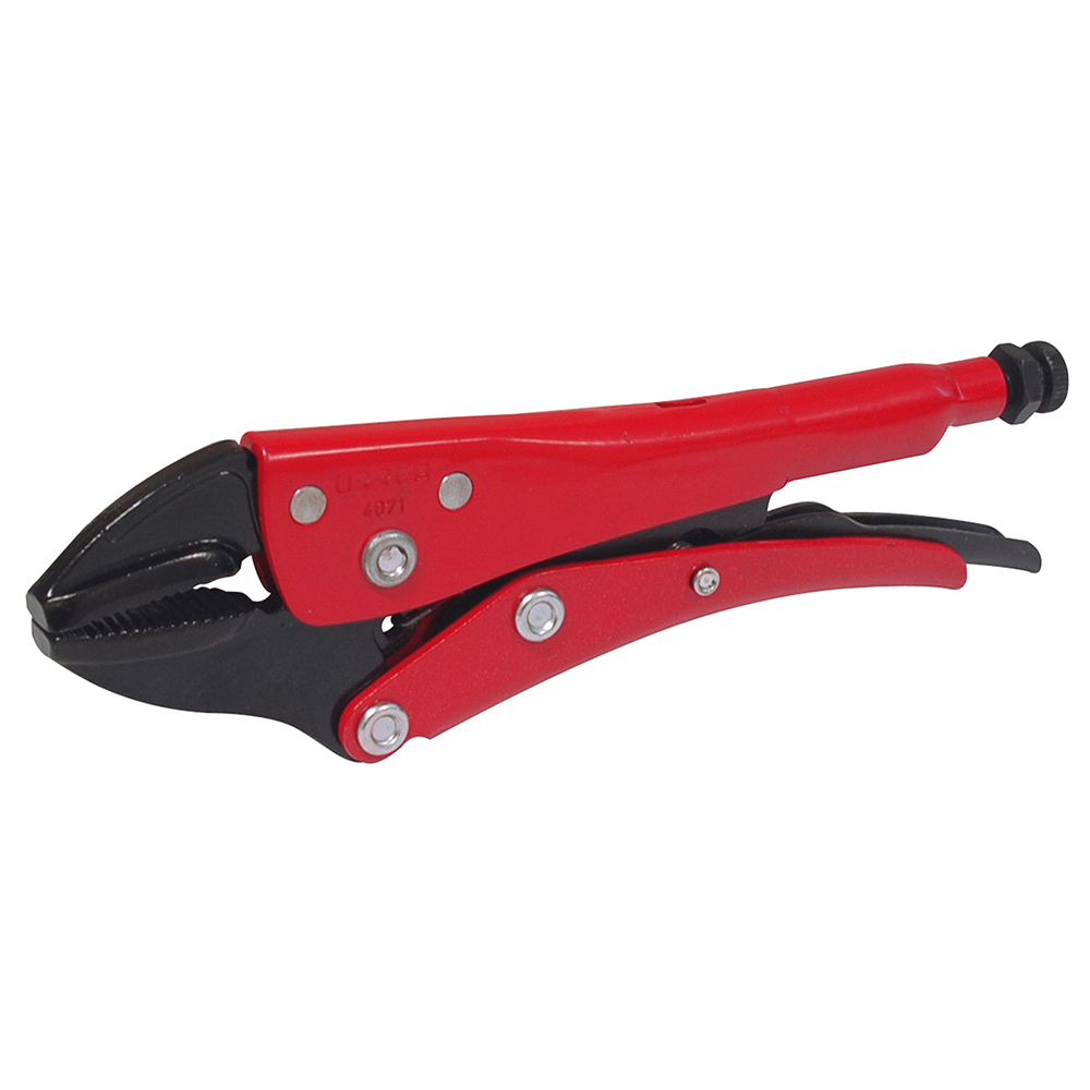 Pinza de presión quijada recta de 7-31/64"
