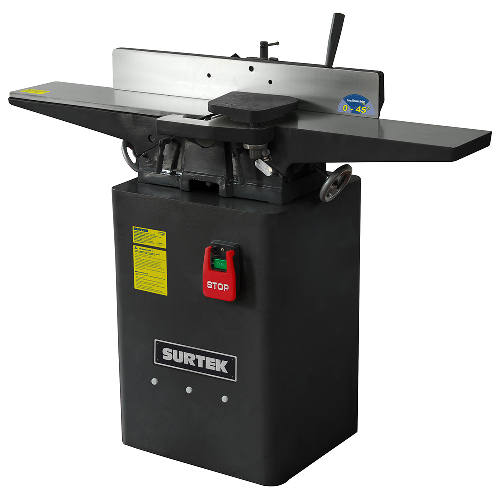 Canteadora 6" 1 HP, 750 W, 120 V,5200 RPM guía montada uso master con ajuste de inclinació