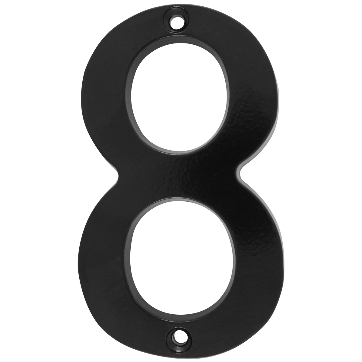 Número 8 slim 4" negro