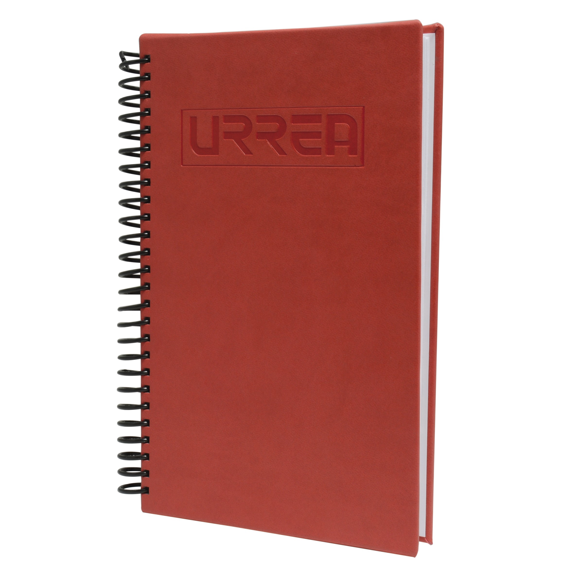 Cuaderno de raya con pasta dura de vinil 14 cm x 22 cm, 100 hojas