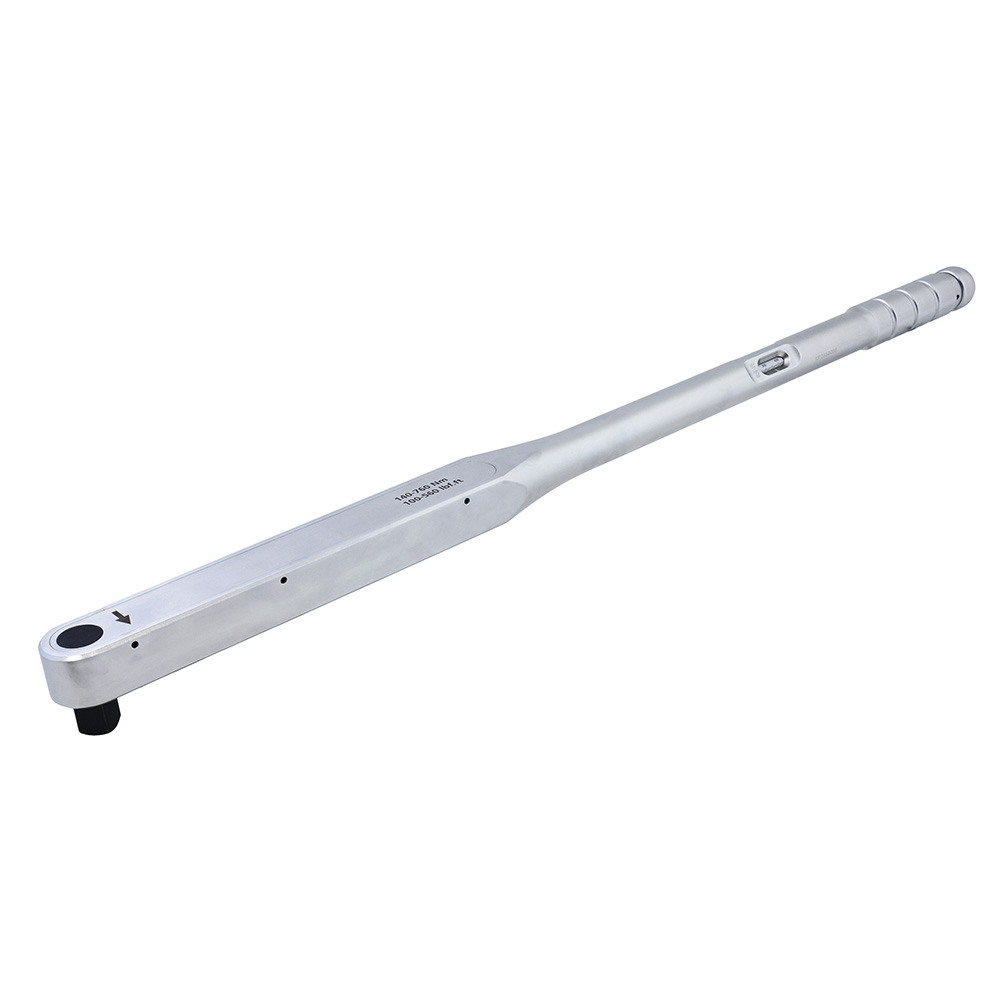 Torquímetro de trueno con cuerpo de aluminio escala dual cuadro de 3/4", 140-740 ft-lb