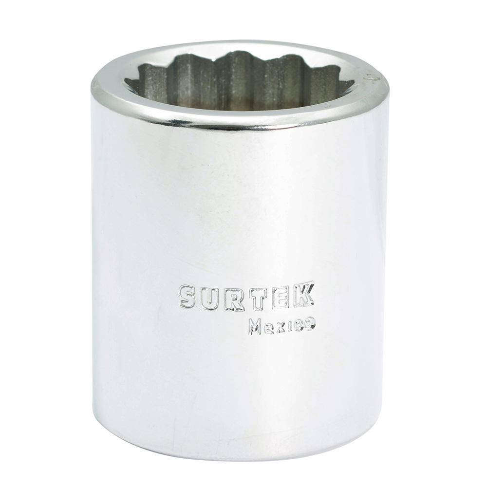 Dado cuadro de 3/4", 12 puntas, en pulgadas, 1"