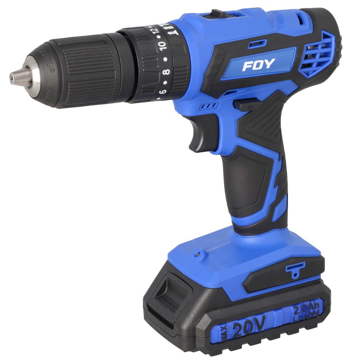 Rotomartillo de impacto 1/2" a batería Litio-ion 20 V, 35 Nm