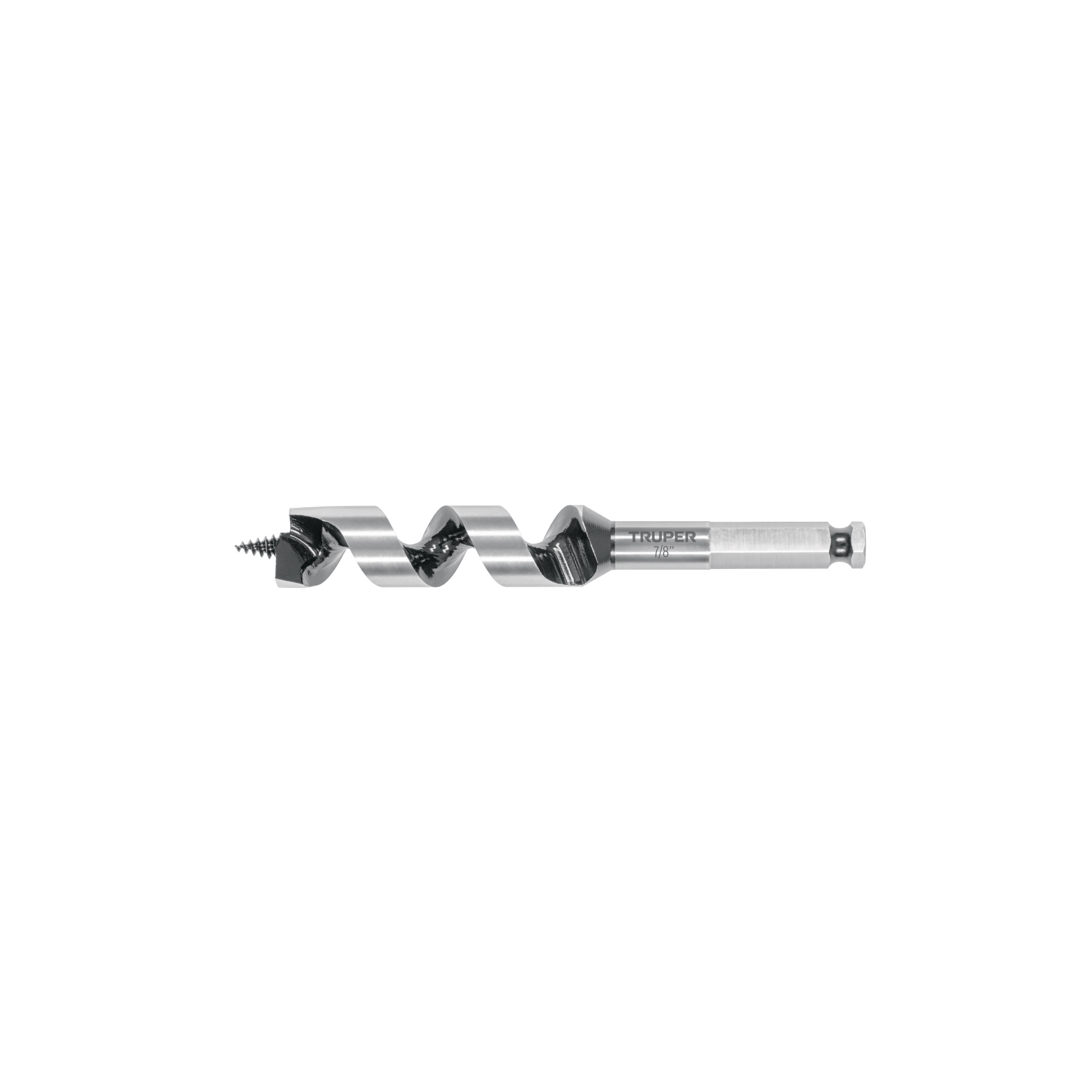 Broca auger tipo berbiquí 7/8' X 6', TRUPER